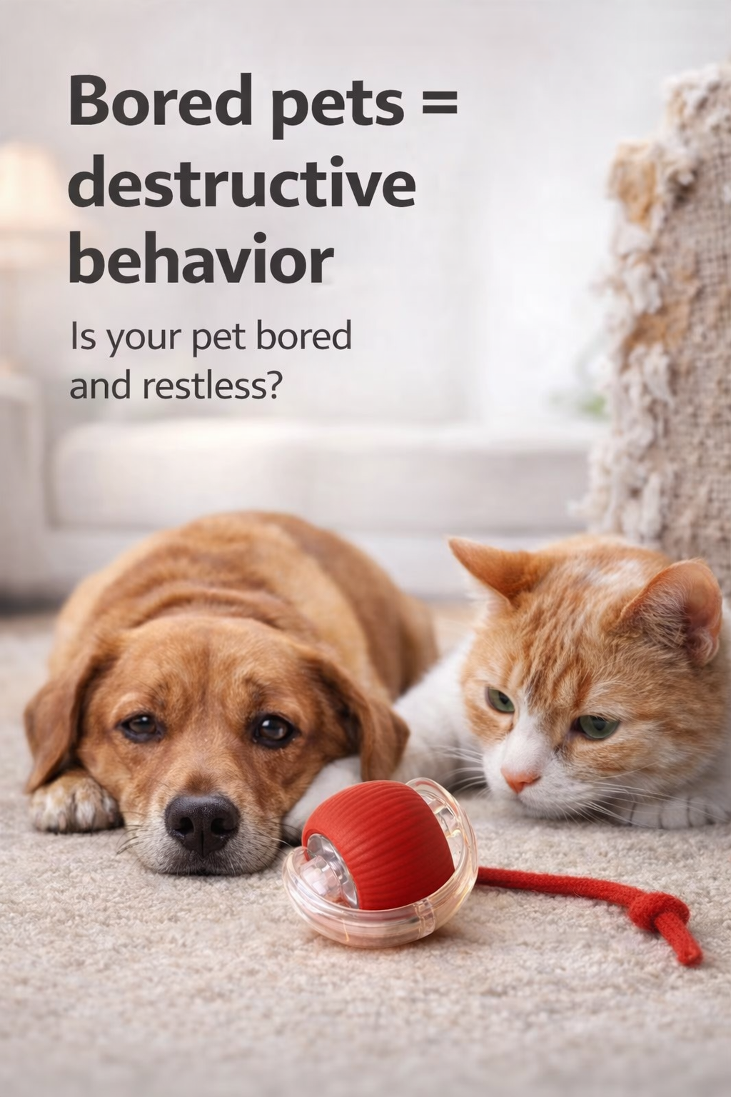 Smart Motion Pet Ball – Keep Your Pet Active, Happy & Entertained